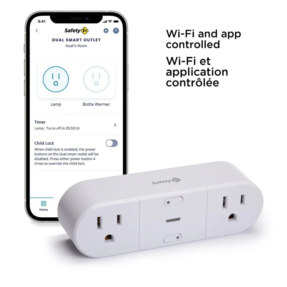 Safety 1st Connected Home Dual Smart Outlet - Image 3