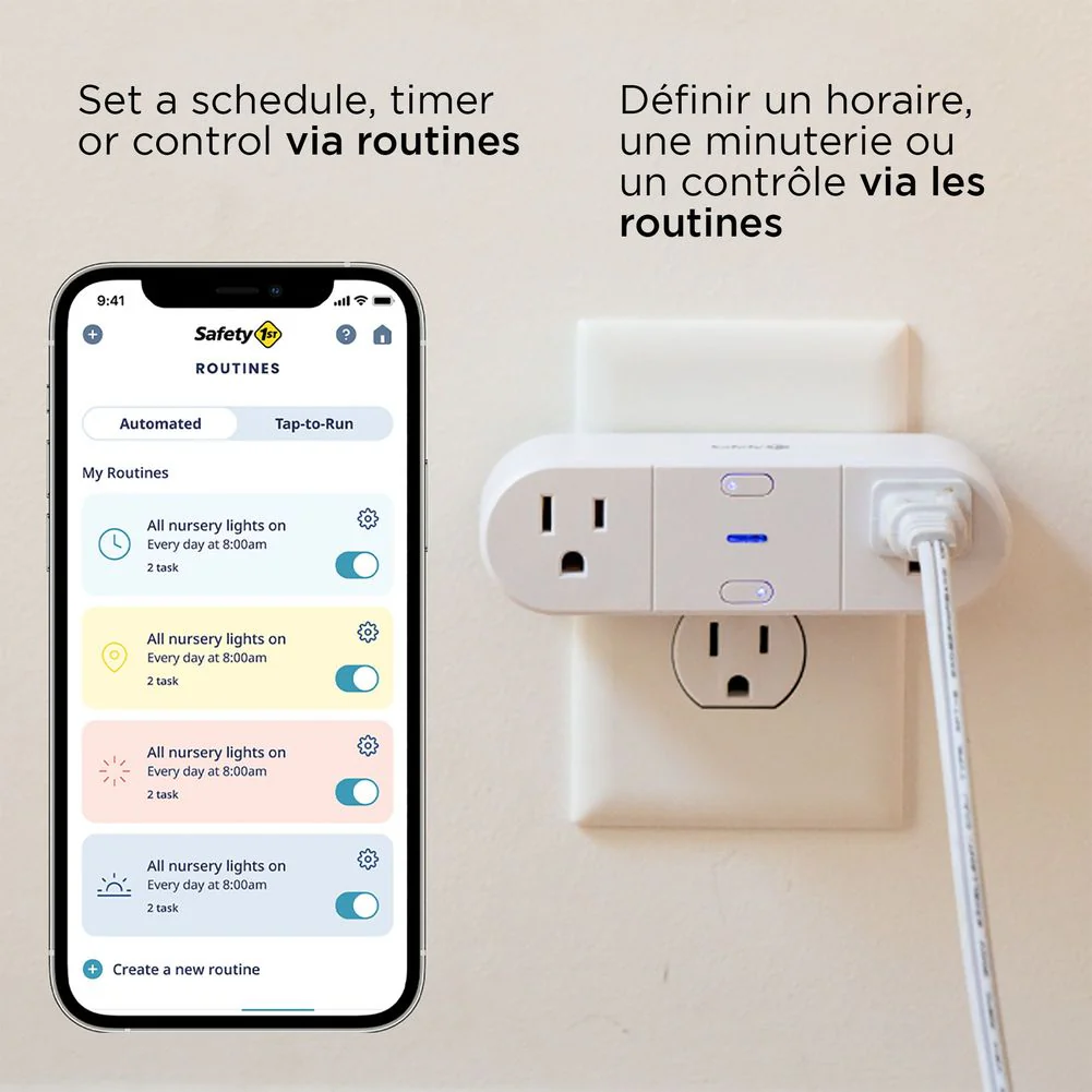 Safety 1st Connected Home Dual Smart Outlet - Image 5
