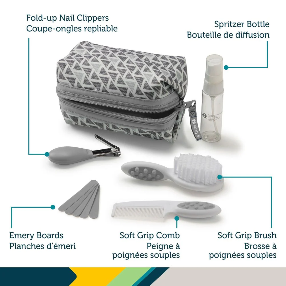 Safety 1st 10-Piece Grooming Kit - Arctic Blue - Image 3
