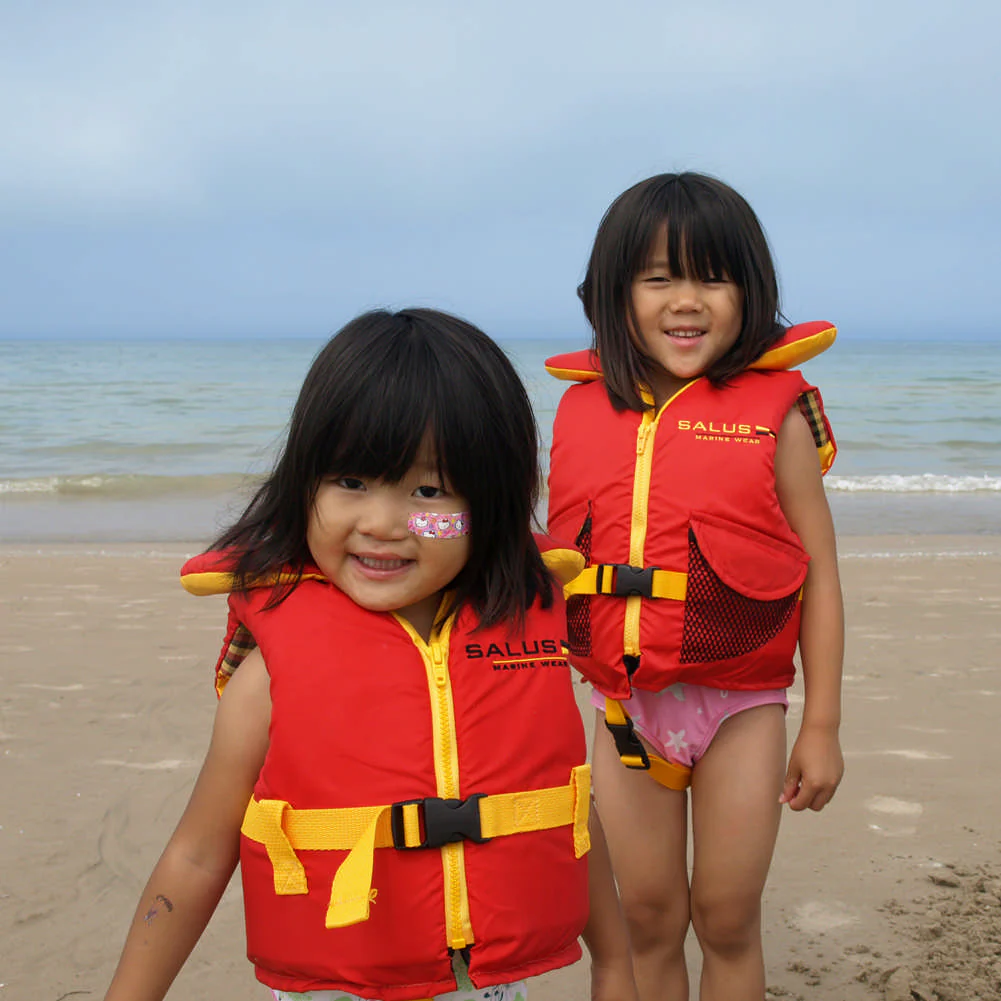 Salus Nimbus Child Floatation Vest - Blue Waves 30-60lbs - Image 5