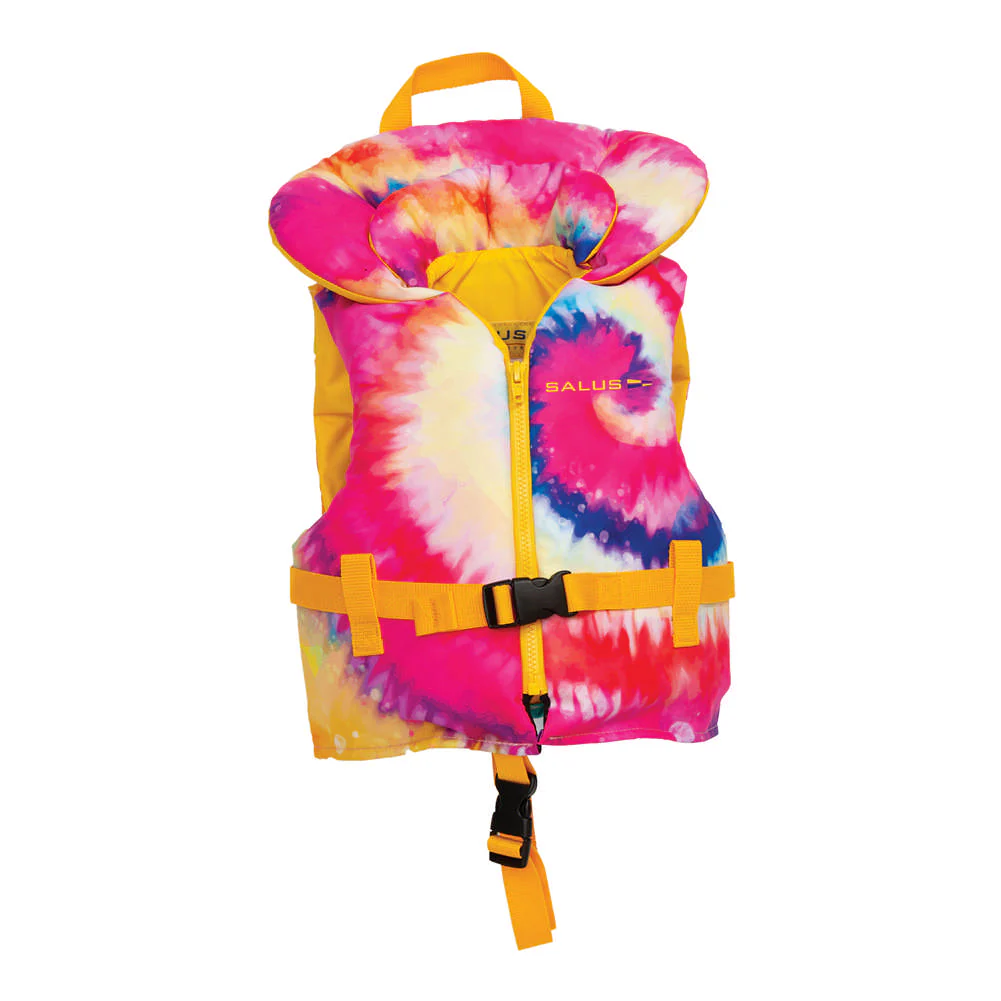 Salus Nimbus Infant Floatation Vest - Pink Tie-Dye Blue 20-30lb.