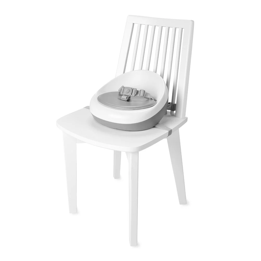 Skip Hop Sleek Booster Seat - Grey/White - Image 2