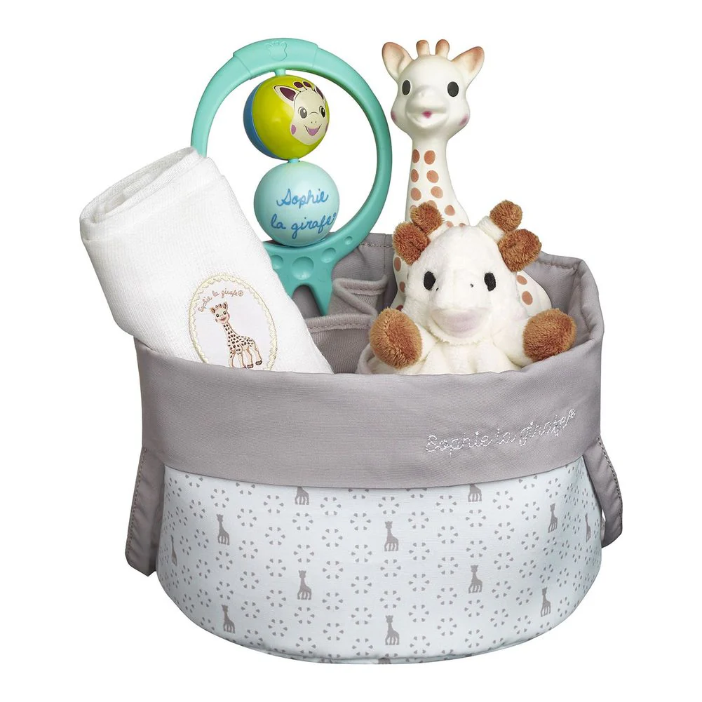 Sophie la Girafe Birth Basket Gift Set