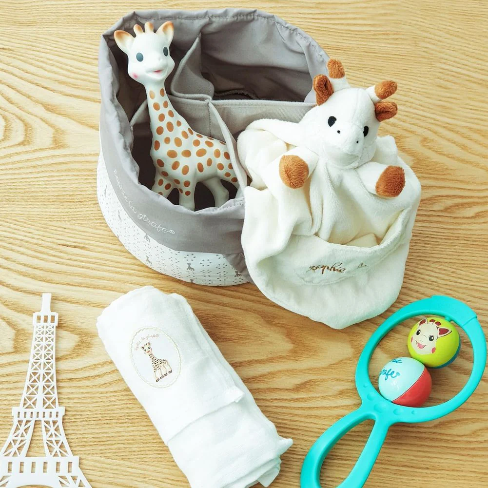 Sophie la Girafe Birth Basket Gift Set - Image 6