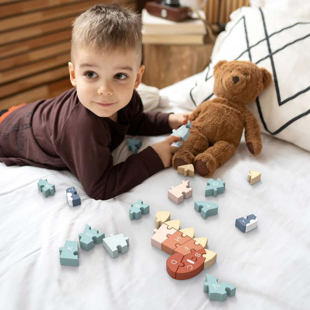 Speedy Monkey ABC Dino Puzzle Activity Toy - Image 5