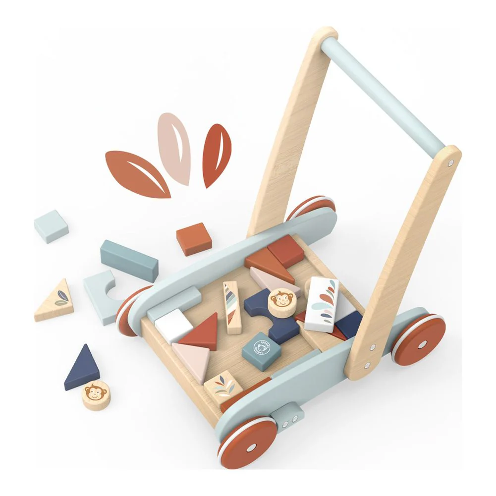Speedy Monkey Block Walker Activity Toy