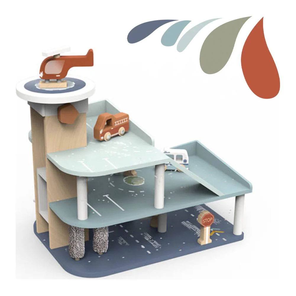 Speedy Monkey Garage Playset - Image 2