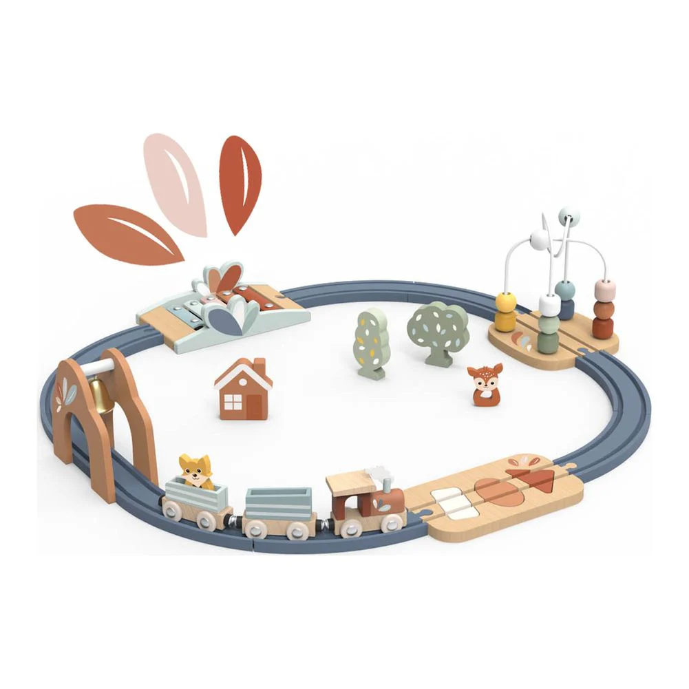 Speedy Monkey Multi-Activity Railway Set