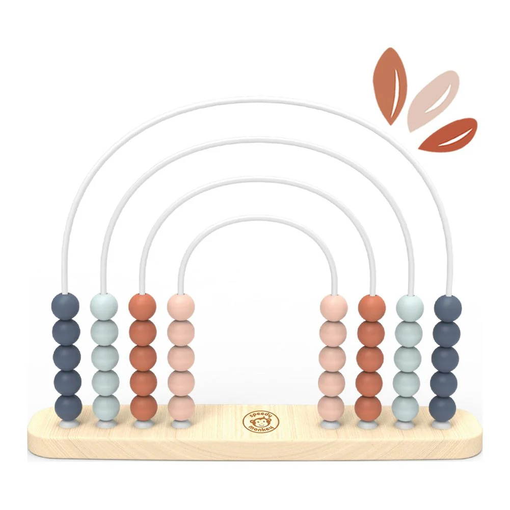 Speedy Monkey Rainbow Abacus Activity Toy - Image 2