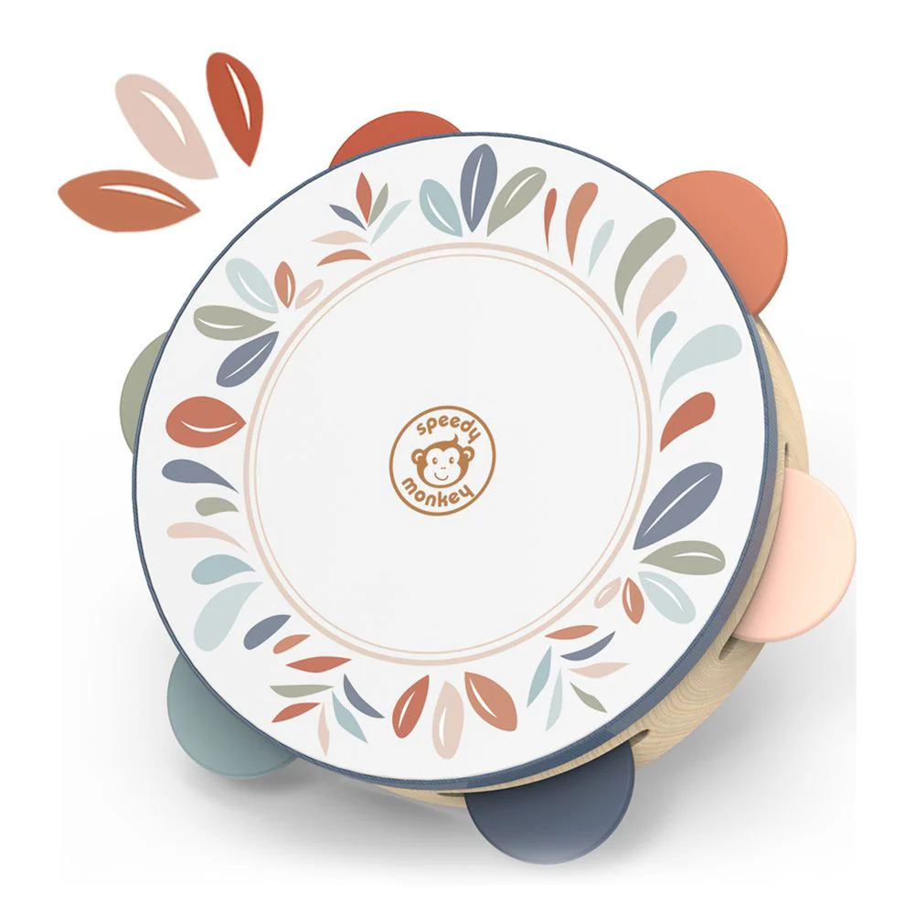 Speedy Monkey Tambourine Musical Toy