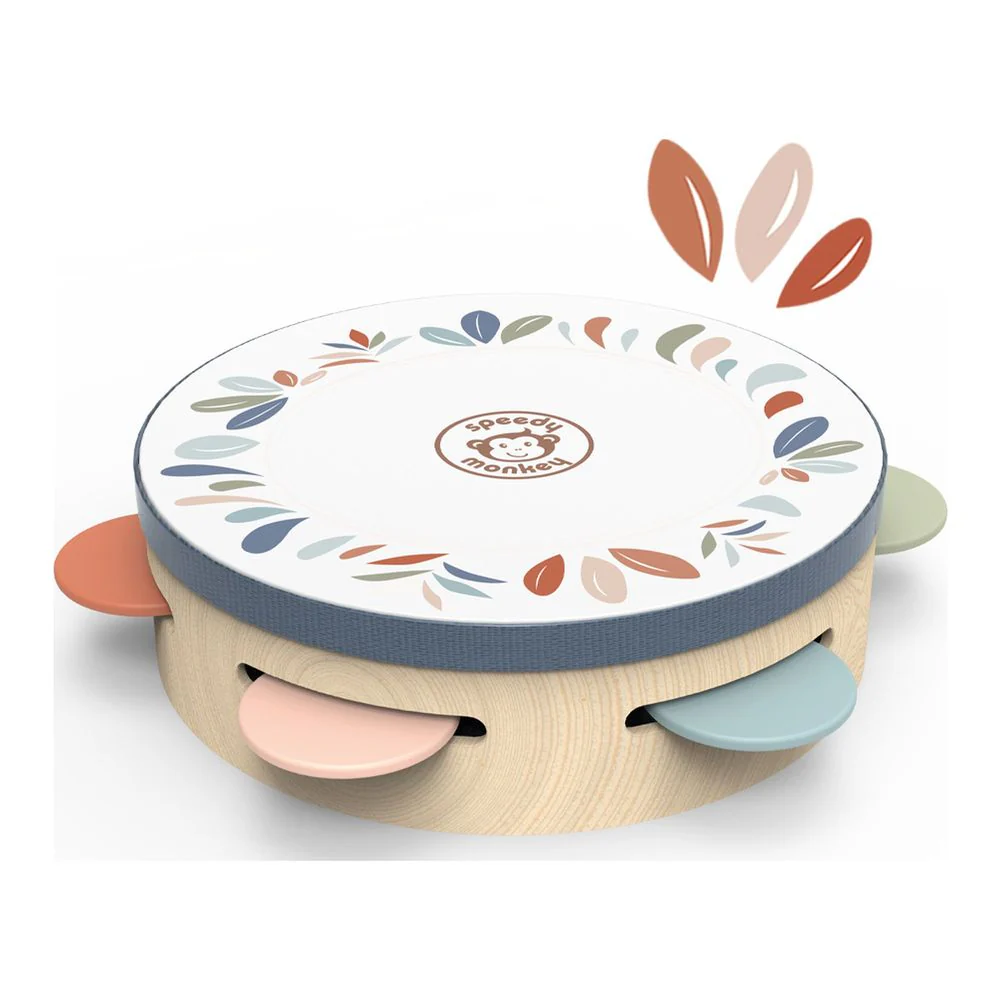 Speedy Monkey Tambourine Musical Toy - Image 2