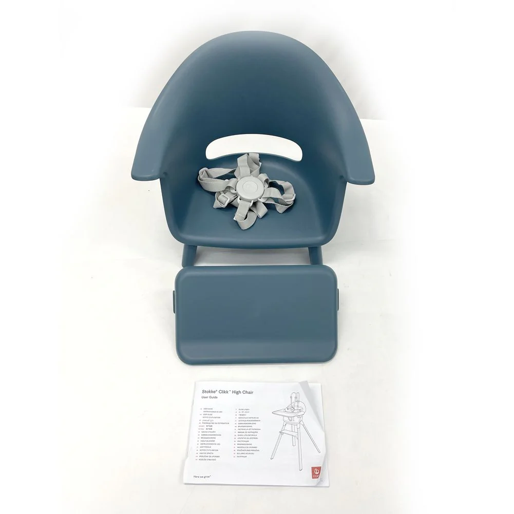 Stokke Clikk High Chair - Fjord Blue (Open Box) - Image 4