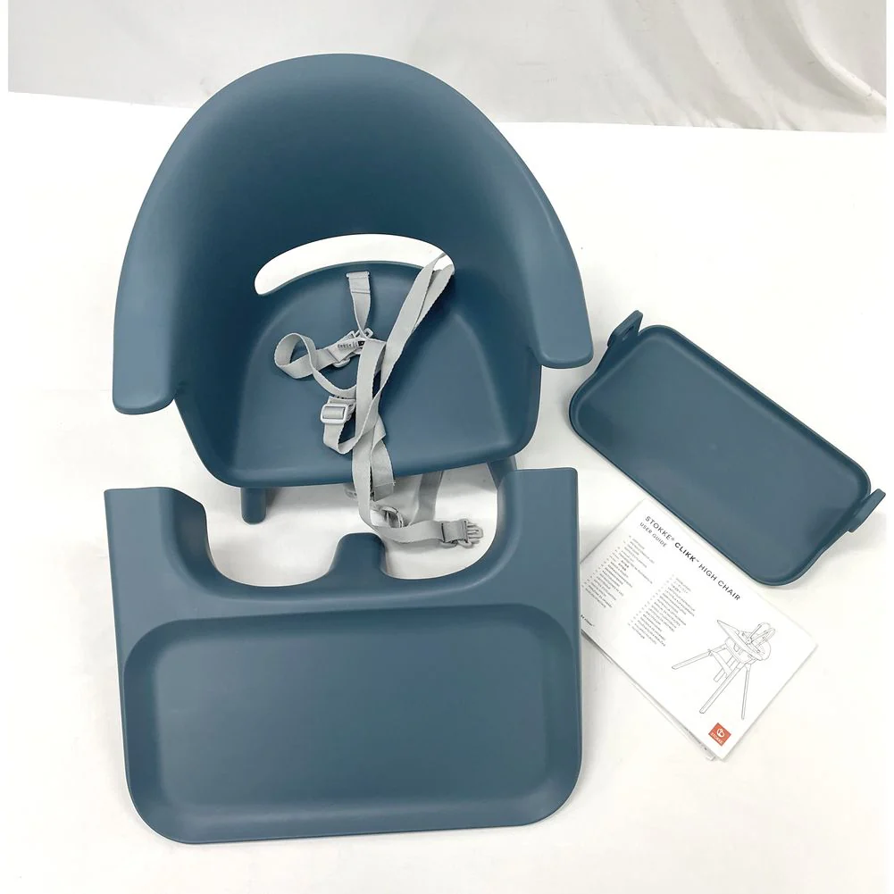 Stokke Clikk High Chair - Fjord Blue (Open Box) - Image 4