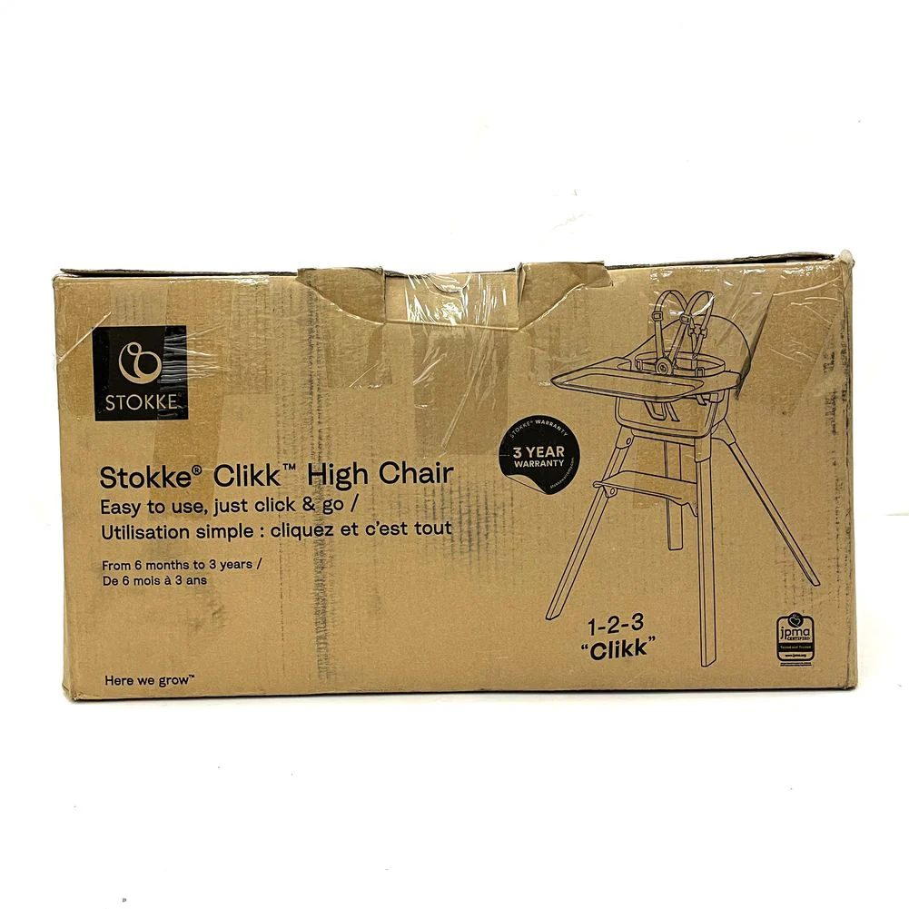 Stokke Clikk High Chair - Fjord Blue (Open Box) - Image 2