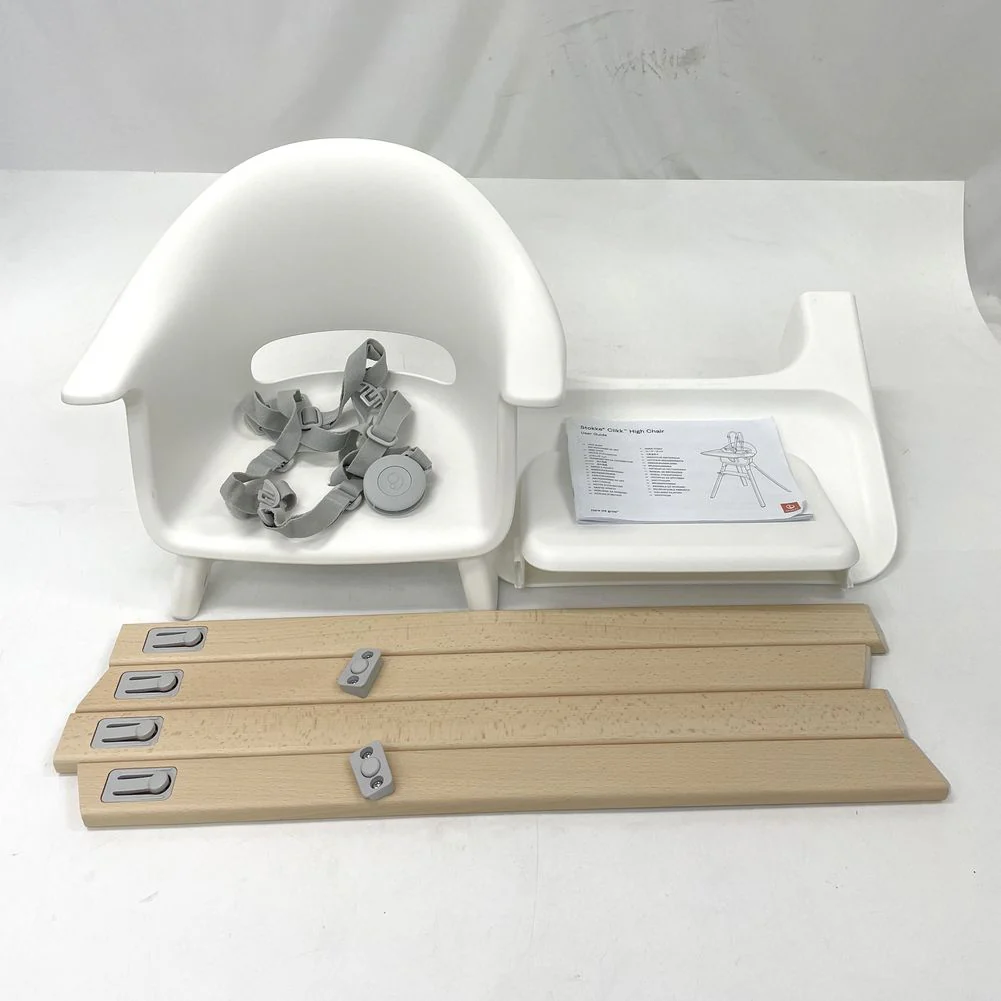 Stokke Clikk High Chair - White (Open Box) - Image 3