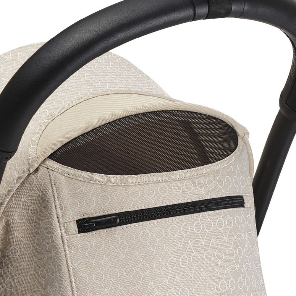 Stokke YOYO3 6+ Stroller - Bonpoint Beige on Black Frame - Image 7