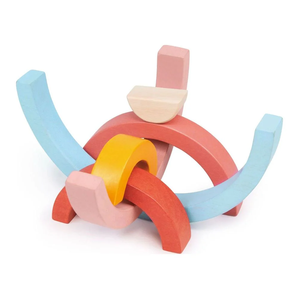 Mentari Sunset Tunnel Wooden Block Toy - Image 2