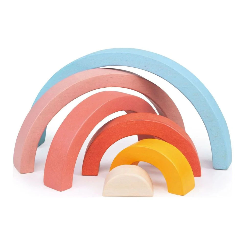 Mentari Sunset Tunnel Wooden Block Toy - Image 3