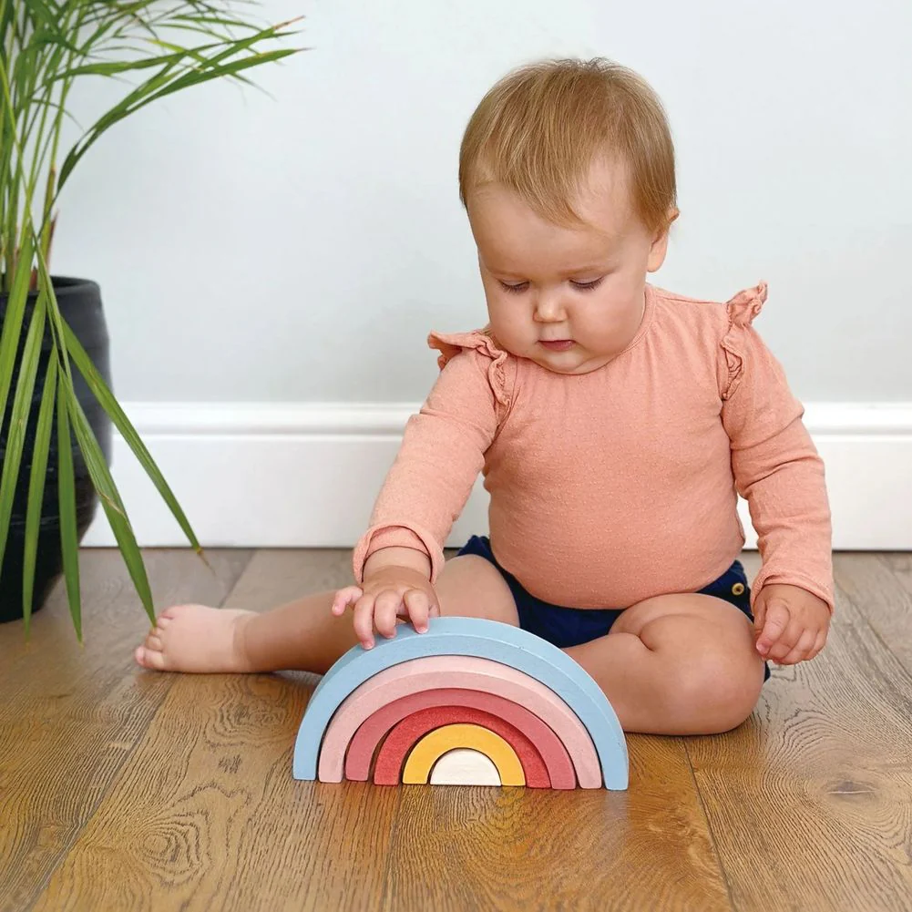Mentari Sunset Tunnel Wooden Block Toy - Image 4