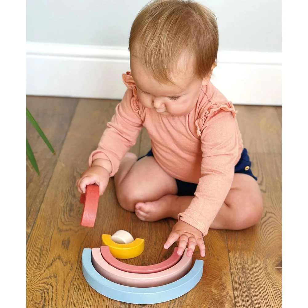 Mentari Sunset Tunnel Wooden Block Toy - Image 5