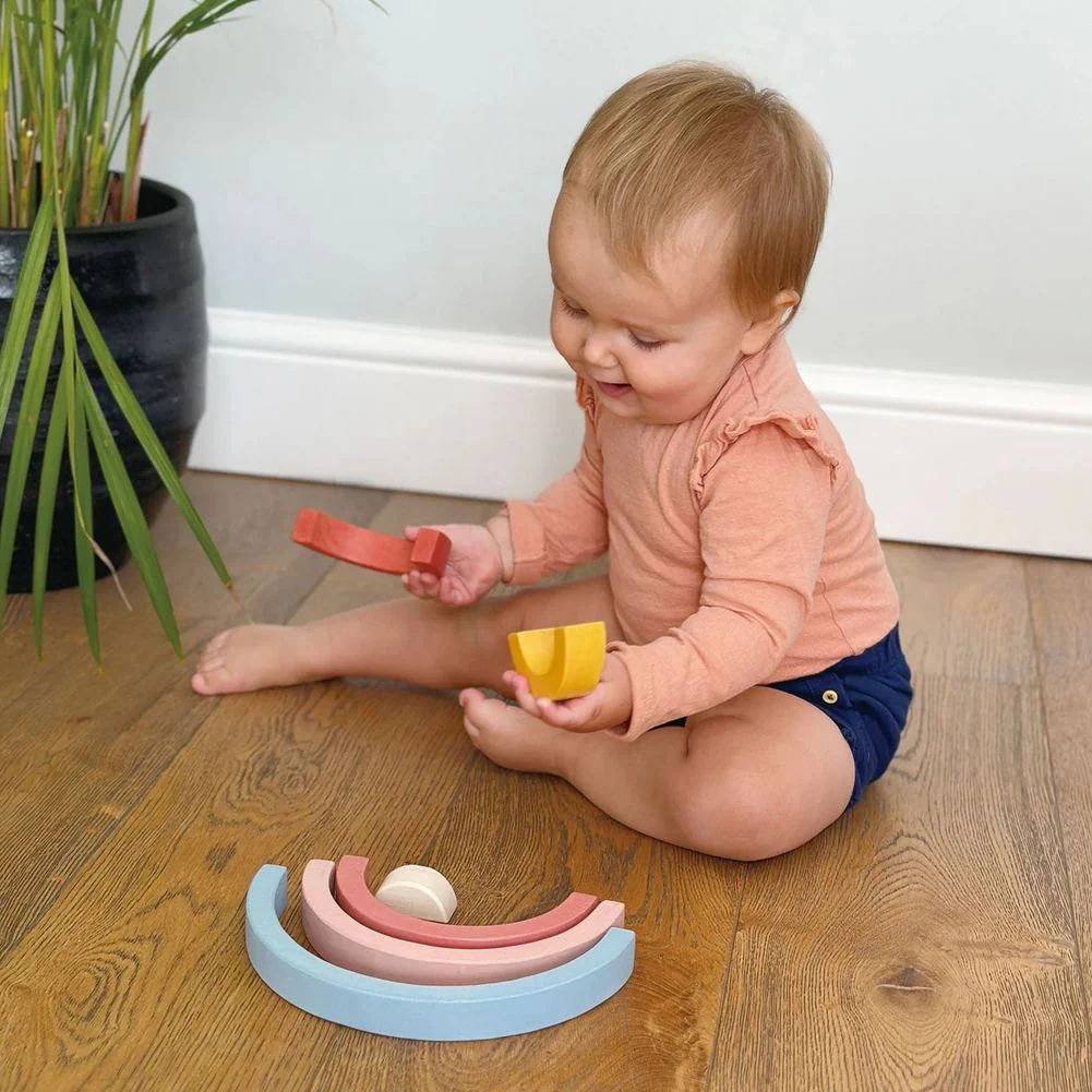 Mentari Sunset Tunnel Wooden Block Toy - Image 6