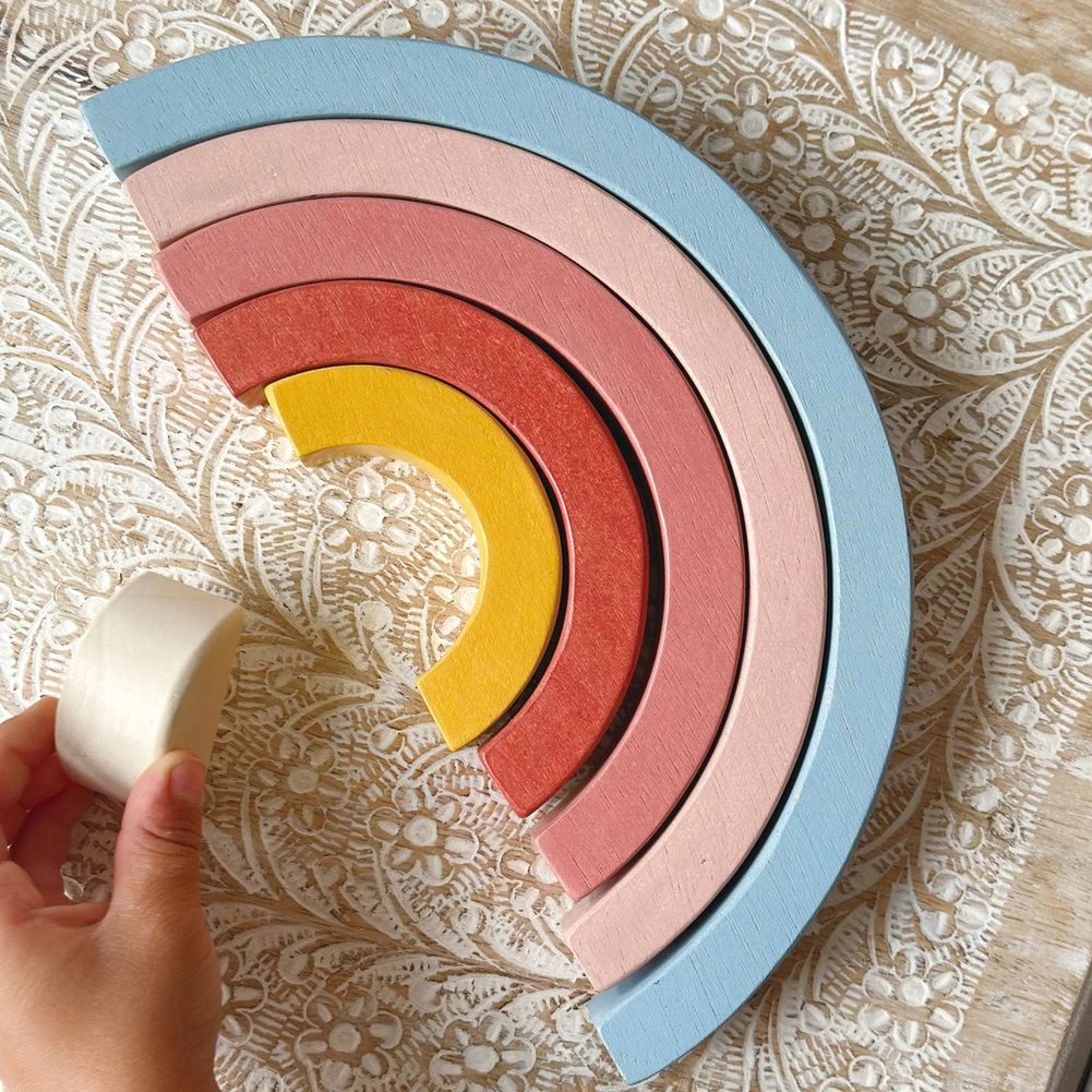 Mentari Sunset Tunnel Wooden Block Toy - Image 8