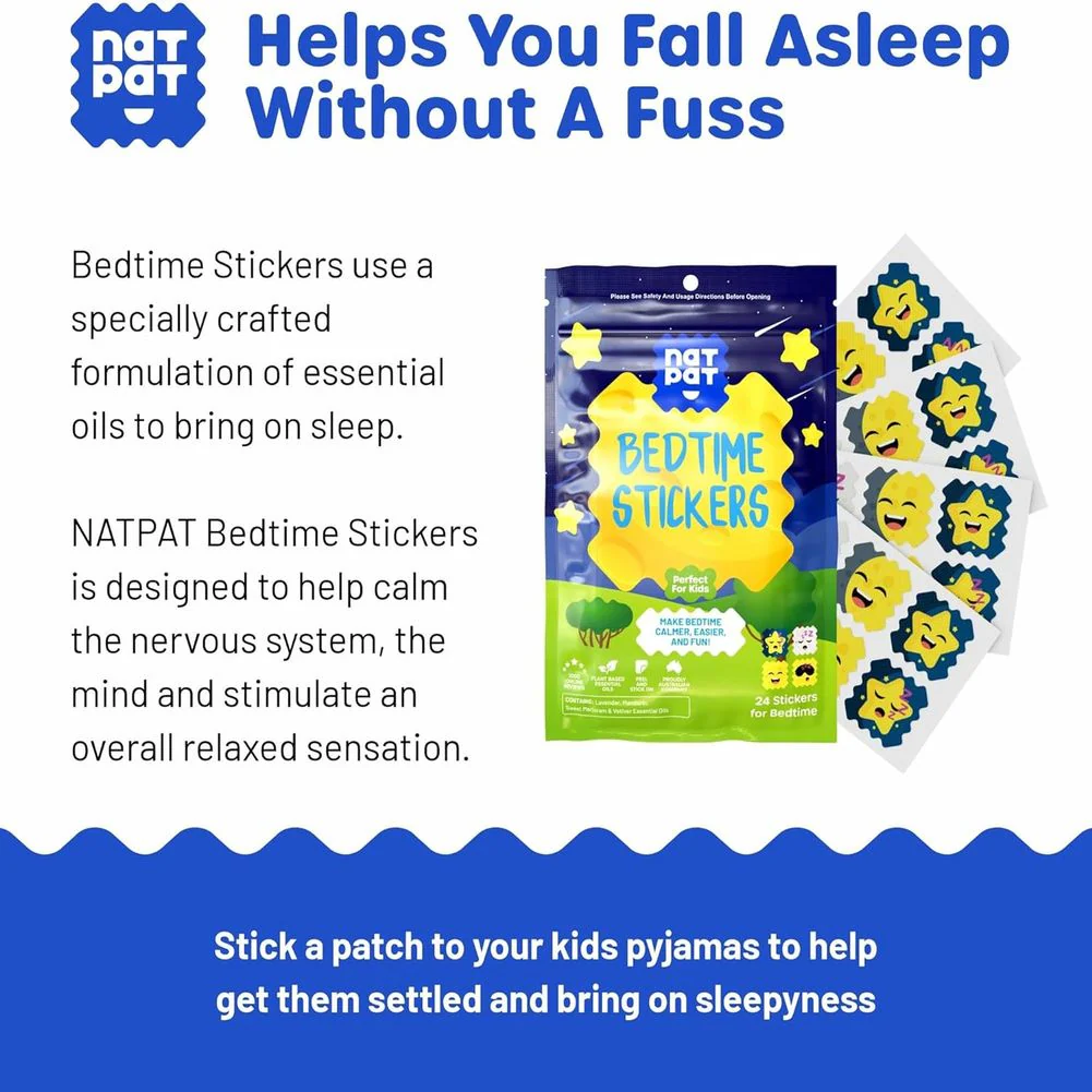 The Natural Patch Co. SleepyPatch Sleep Promoting Stickers (24 Patches) - Image 2