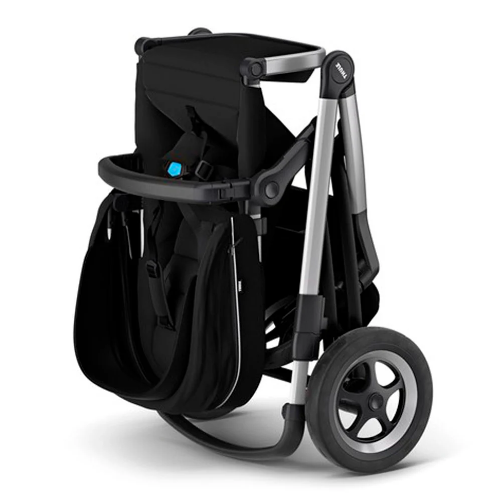 Thule Sleek Single Stroller - Midnight Black - Image 4