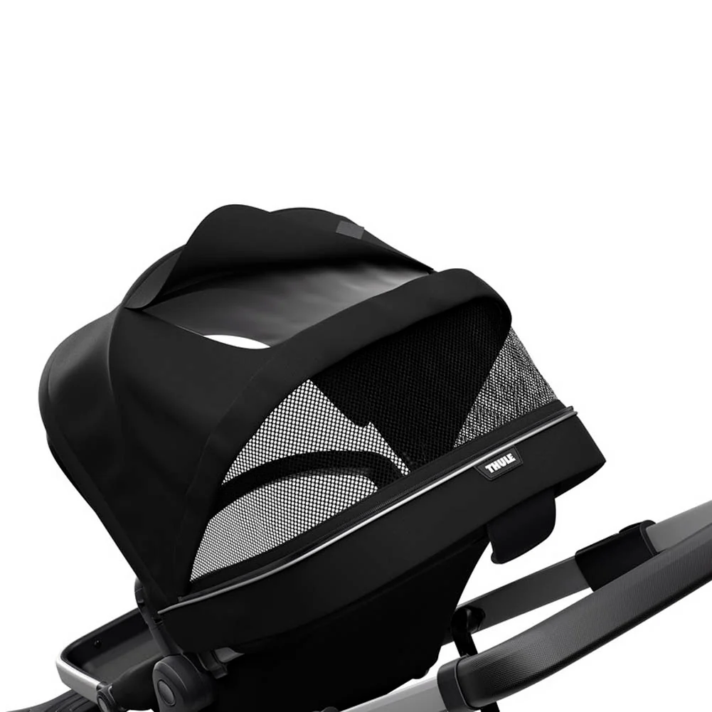 Thule Sleek Single Stroller - Midnight Black - Image 5