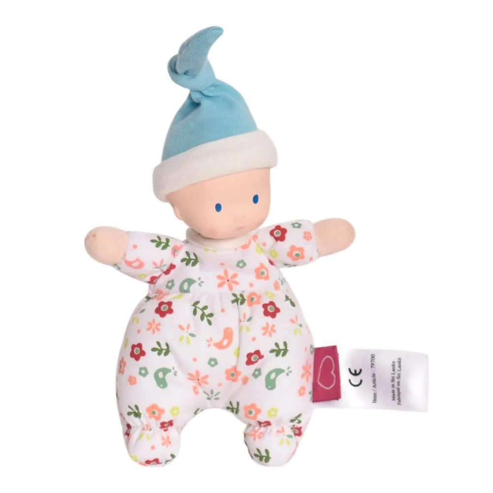 Tikiri Bonikka Collection Precious Baby Plush Doll - Floral Bird (7 inch)