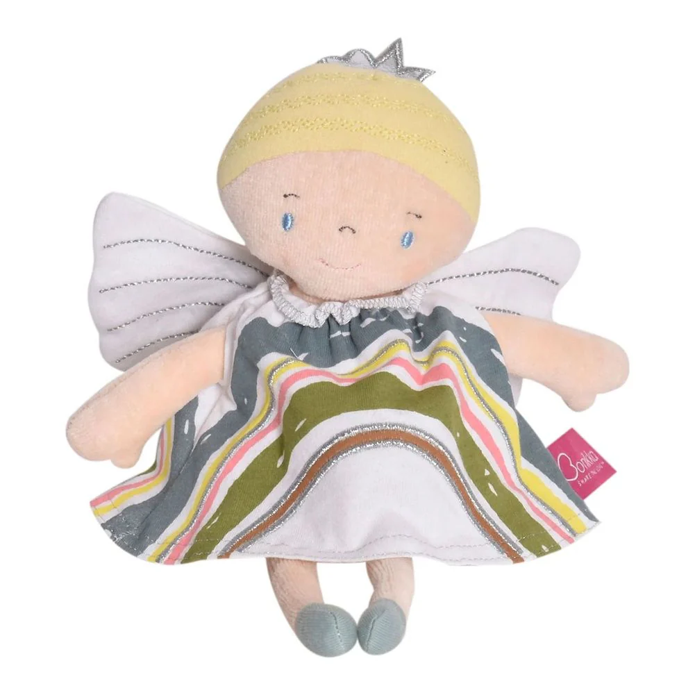 Tikiri Bonikka Collection Soft Body Plush Doll - Blonde Rainbow Fairy (11 inch) - Image 2
