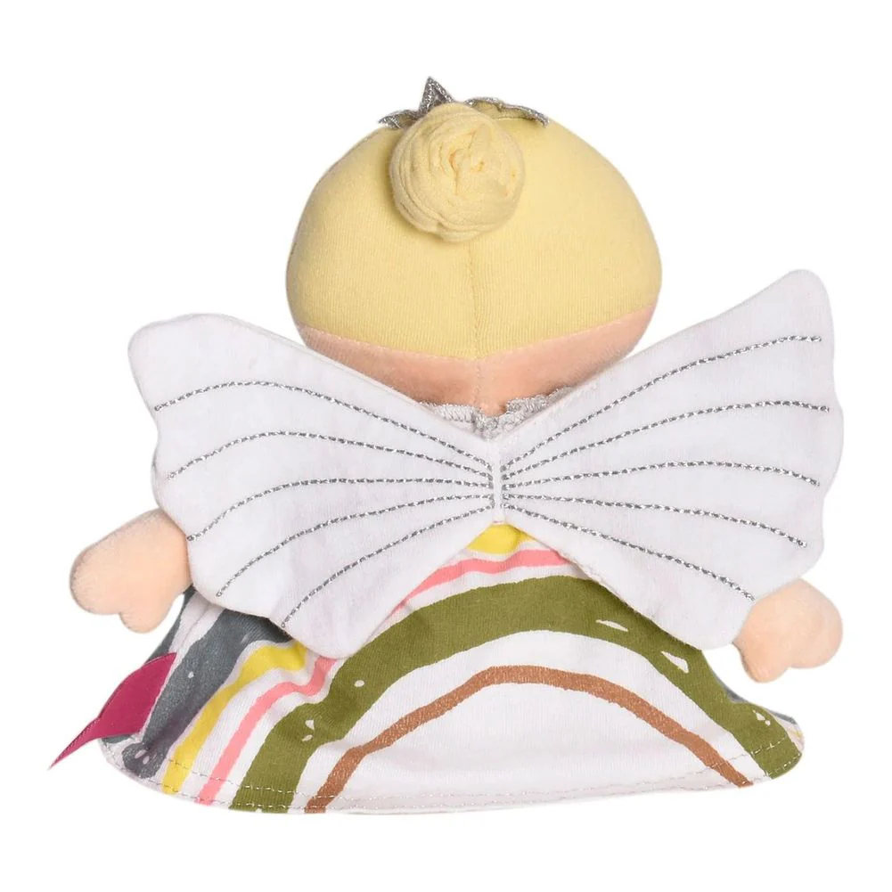 Tikiri Bonikka Collection Soft Body Plush Doll - Blonde Rainbow Fairy (11 inch) - Image 4