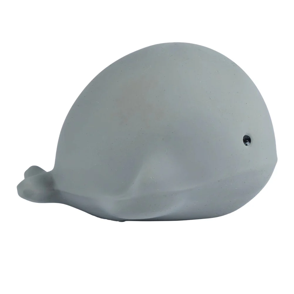 Tikiri My First Ocean Buddies Collection Natural Rubber Rattle Teether - Whale - Image 3