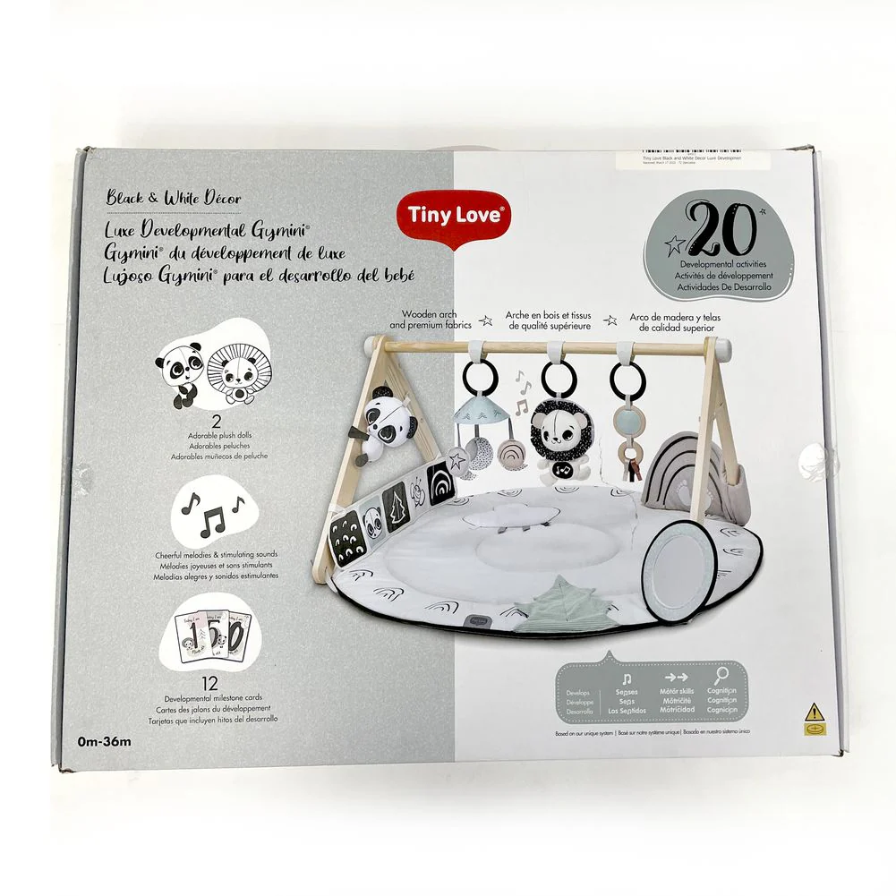 Tiny Love Black and White Decor Luxe Developmental Gymini (Open Box) - Image 2