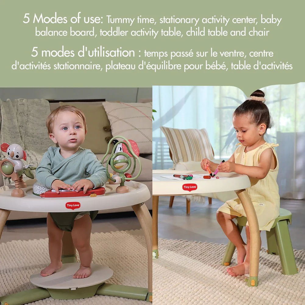 Tiny Love Boho Chic 5-in-1 Here I Grow Stationary Activity Center - Image 2