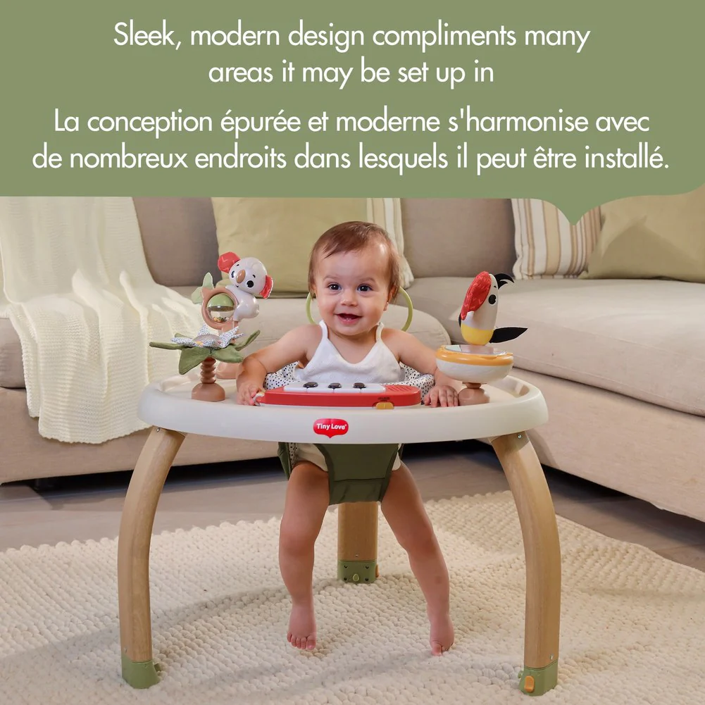 Tiny Love Boho Chic 5-in-1 Here I Grow Stationary Activity Center - Image 3