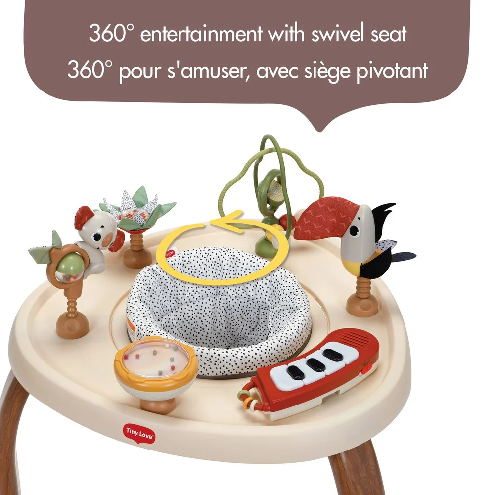 Tiny Love Boho Chic 5-in-1 Here I Grow Stationary Activity Center - Image 6