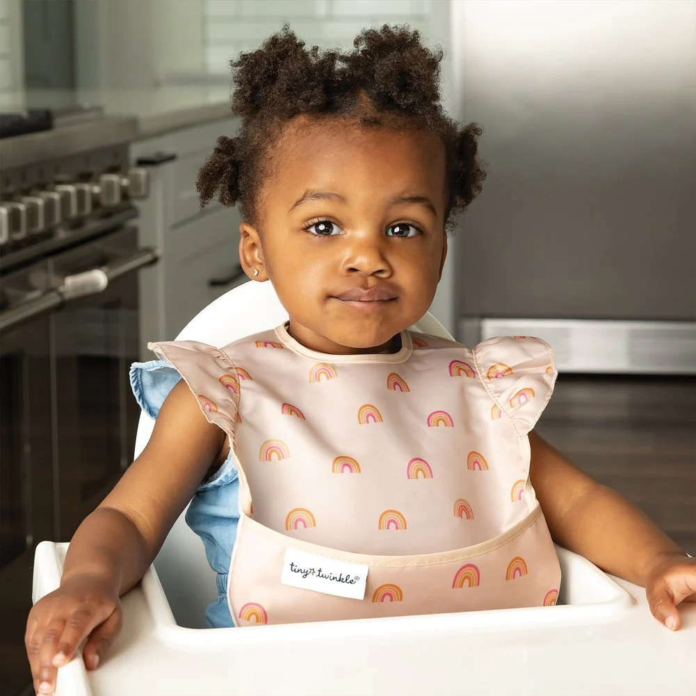 Tiny Twinkle 3-Pack Mess-Proof Easy Bibs Set - Image 4