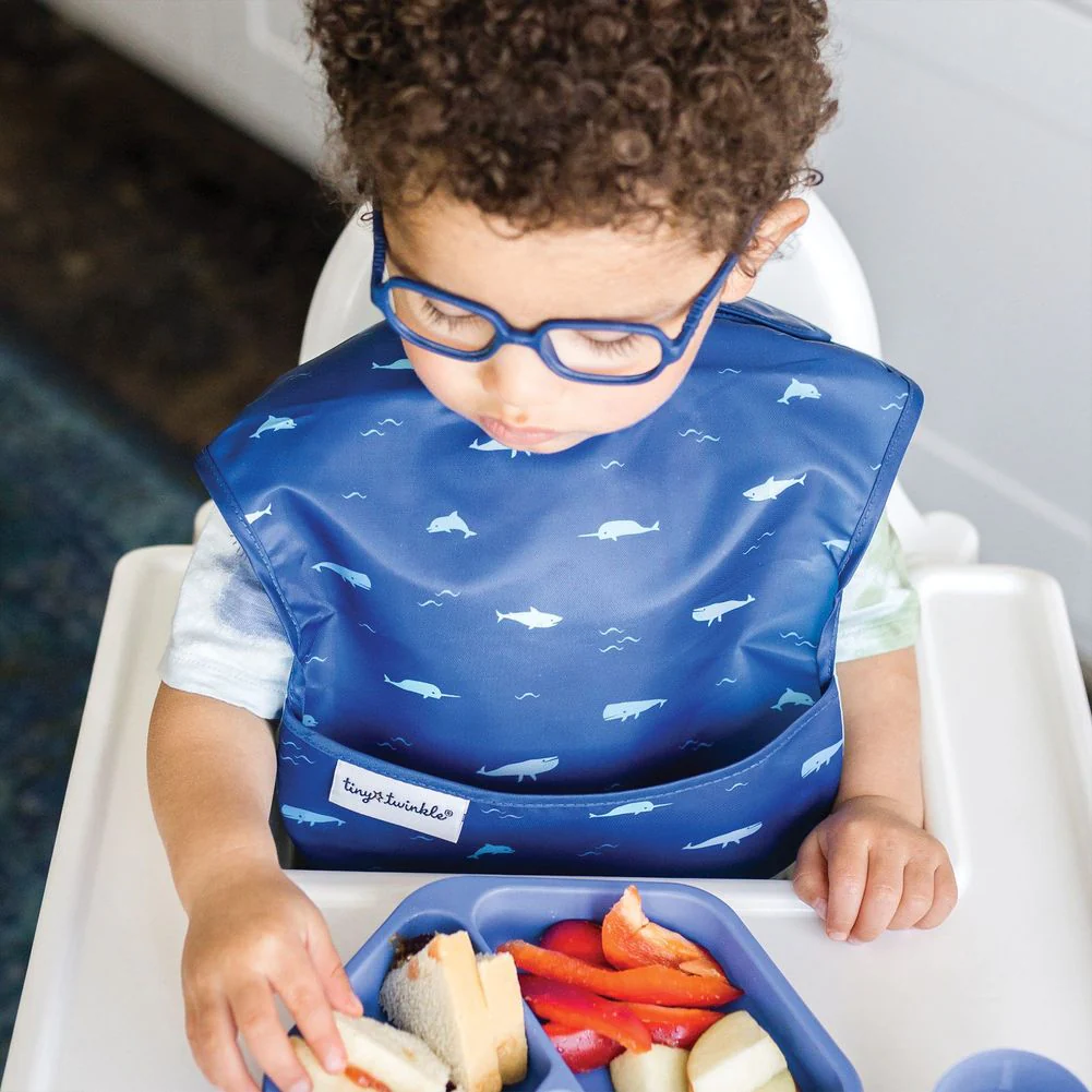 Tiny Twinkle 3-Pack Mess-Proof Easy Bibs Set - Image 6