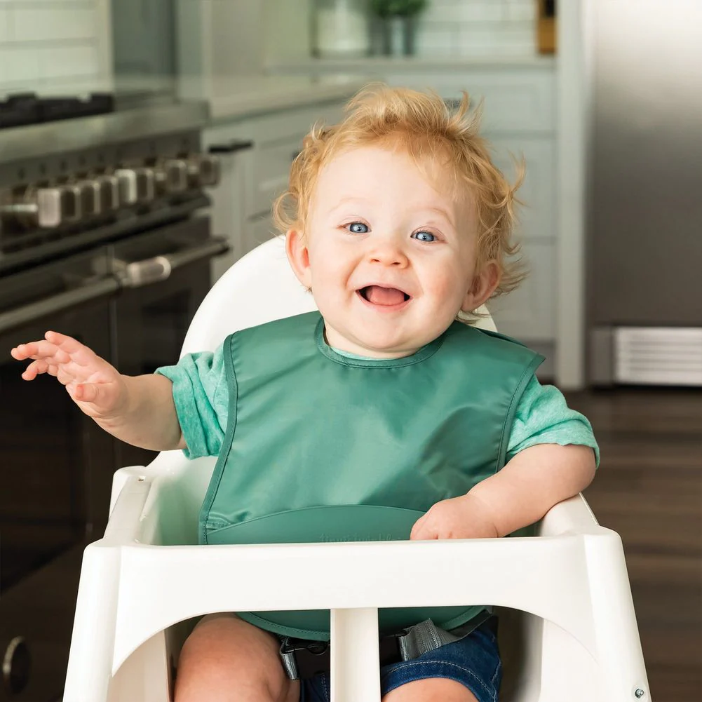 Tiny Twinkle 2-Pack Silicone Pocket Bib Set (6 Months+) - Image 8