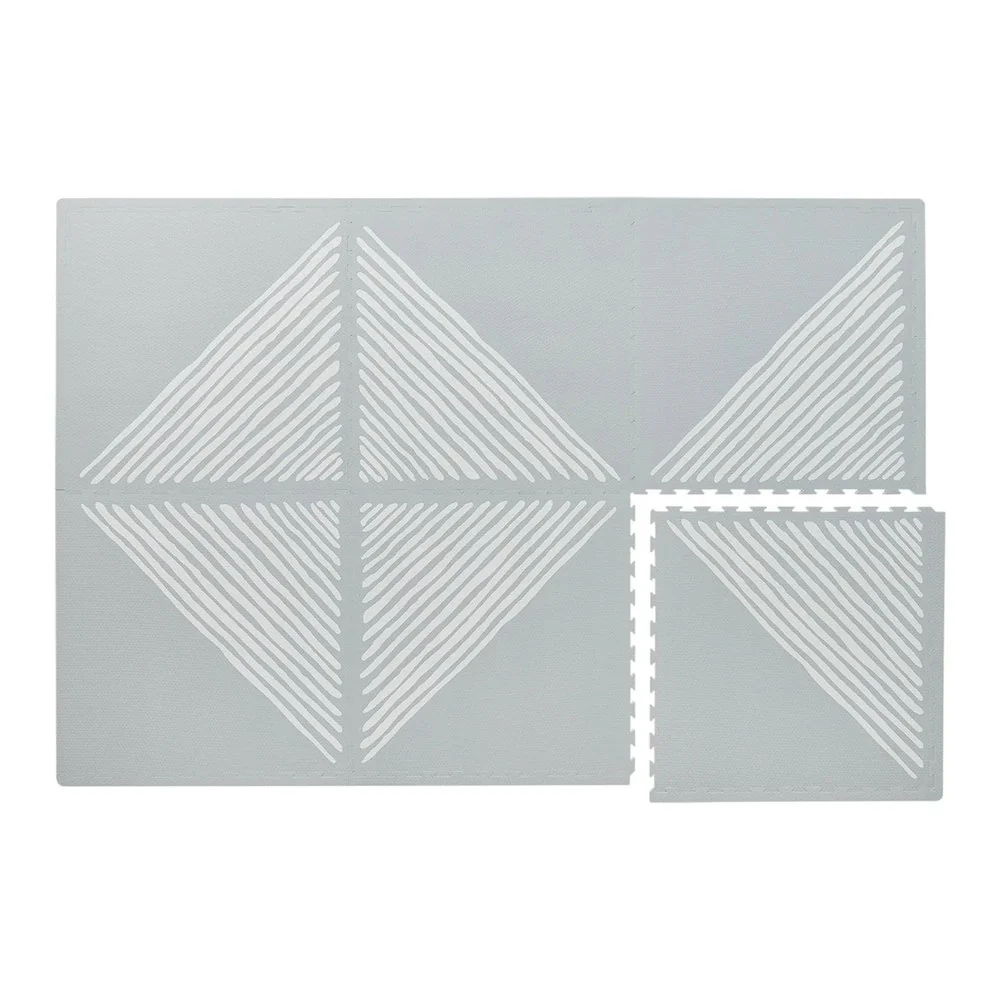 ToddleKind Sandy Lines Series Prettier Playmat - Stone - Image 2