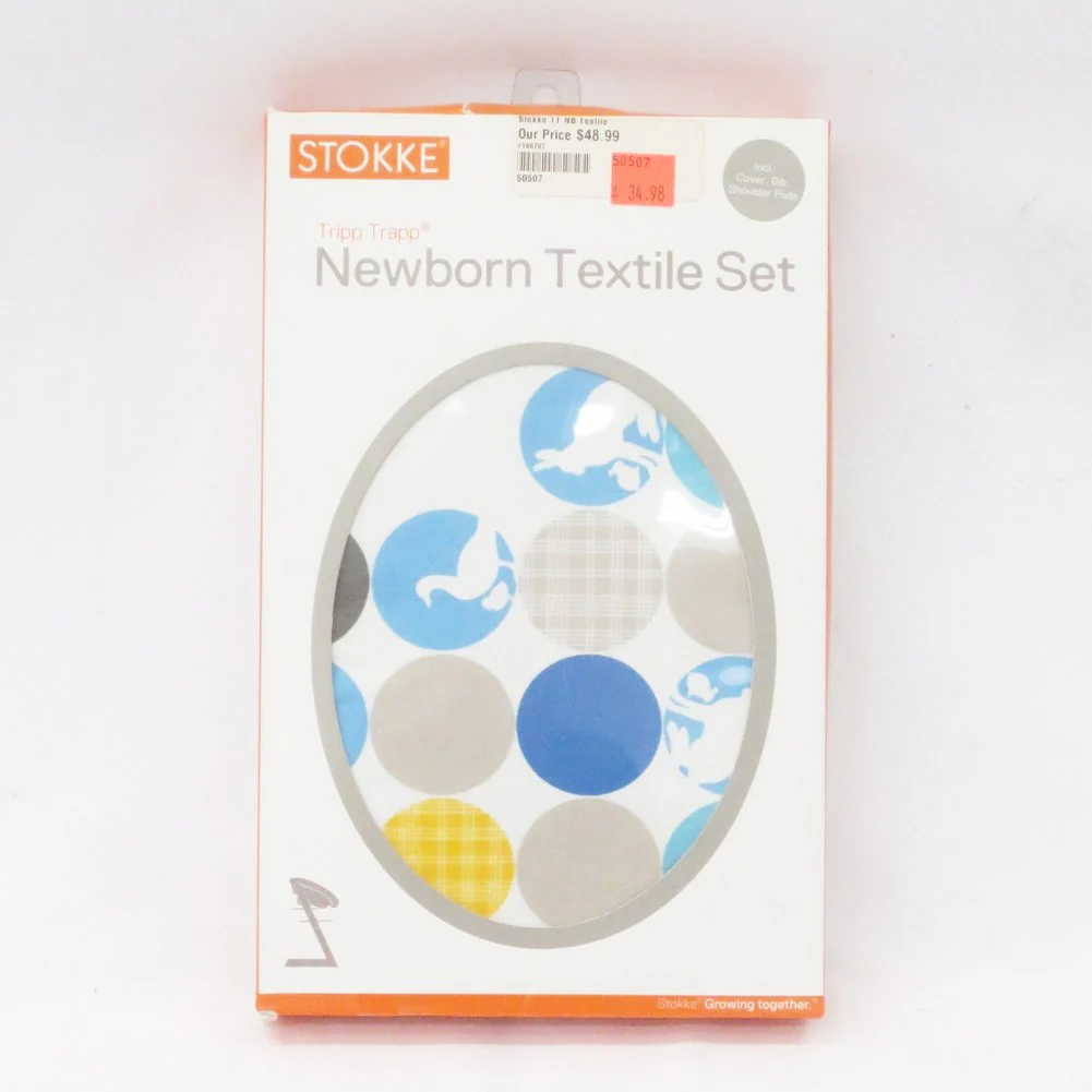 Stokke Tripp Trapp Newborn Textile Set - Silhouette Blue (Open Box) - Image 2