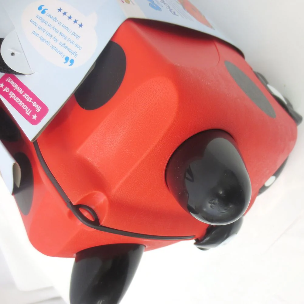 Trunki Ride On Suitcase - Harley Ladybird (Open Box) - Image 5