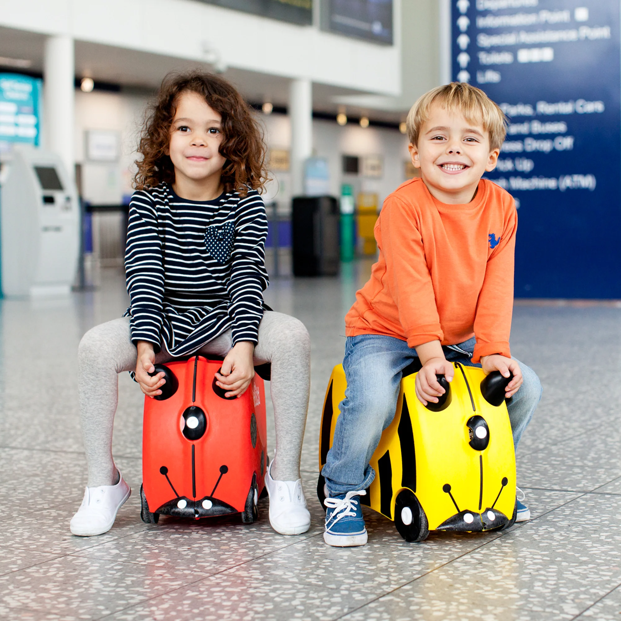 Trunki Ride On Suitcase - Tipu Tiger (Open Box) - Image 9