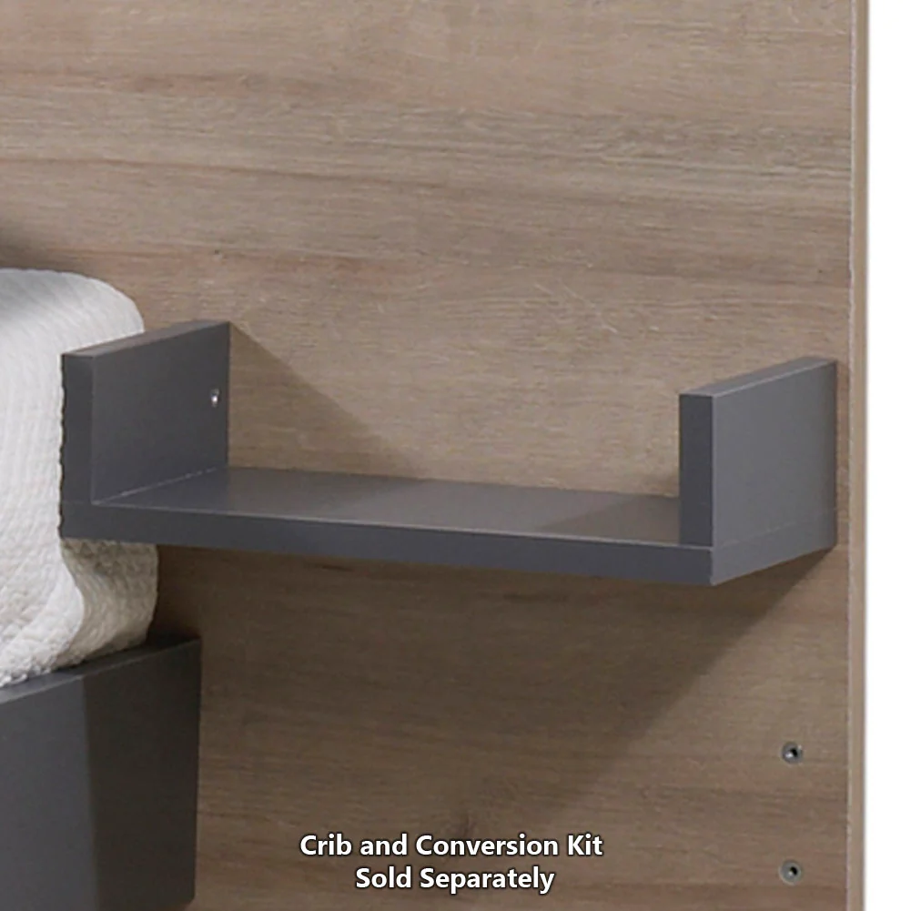 TULIP Integrated Nightstand Shelf for Twin Beds