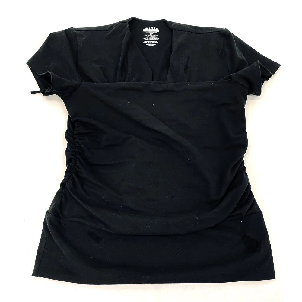 Umana Skin to Skin Baby Wearing T-Shirt for MOM - Black (Small) (Floor Model) - Image 2