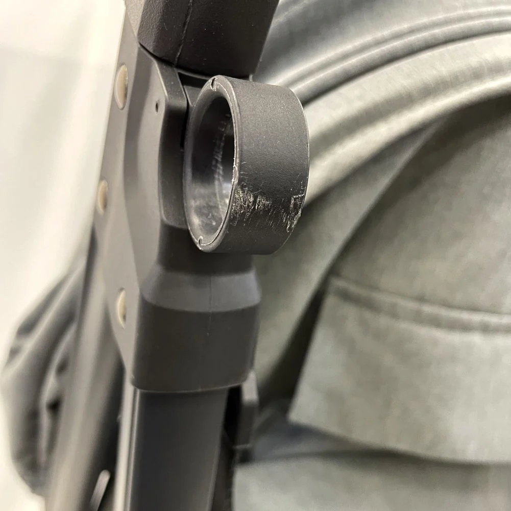 UPPAbaby G-Luxe V2 Lightweight Stroller - Greyson (Charcoal Melange) (Open Box) - Image 6