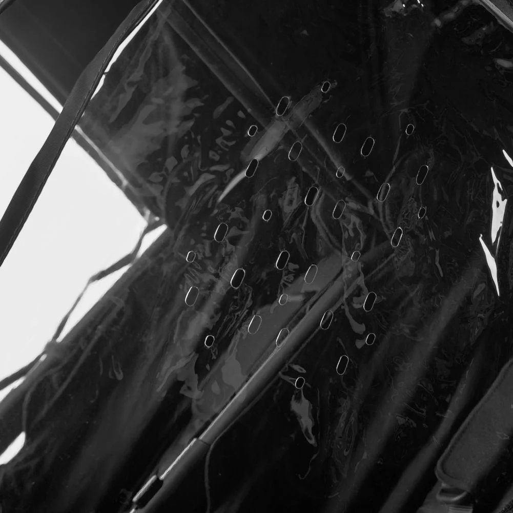 UPPAbaby Minu Duo Stroller Rain Shield - Image 4