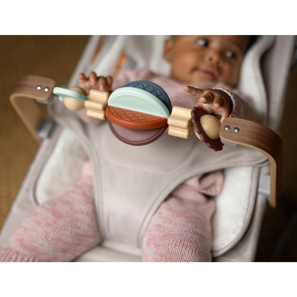 UPPAbaby Mira Bouncer Wooden Wheel Toy Bar - Image 5