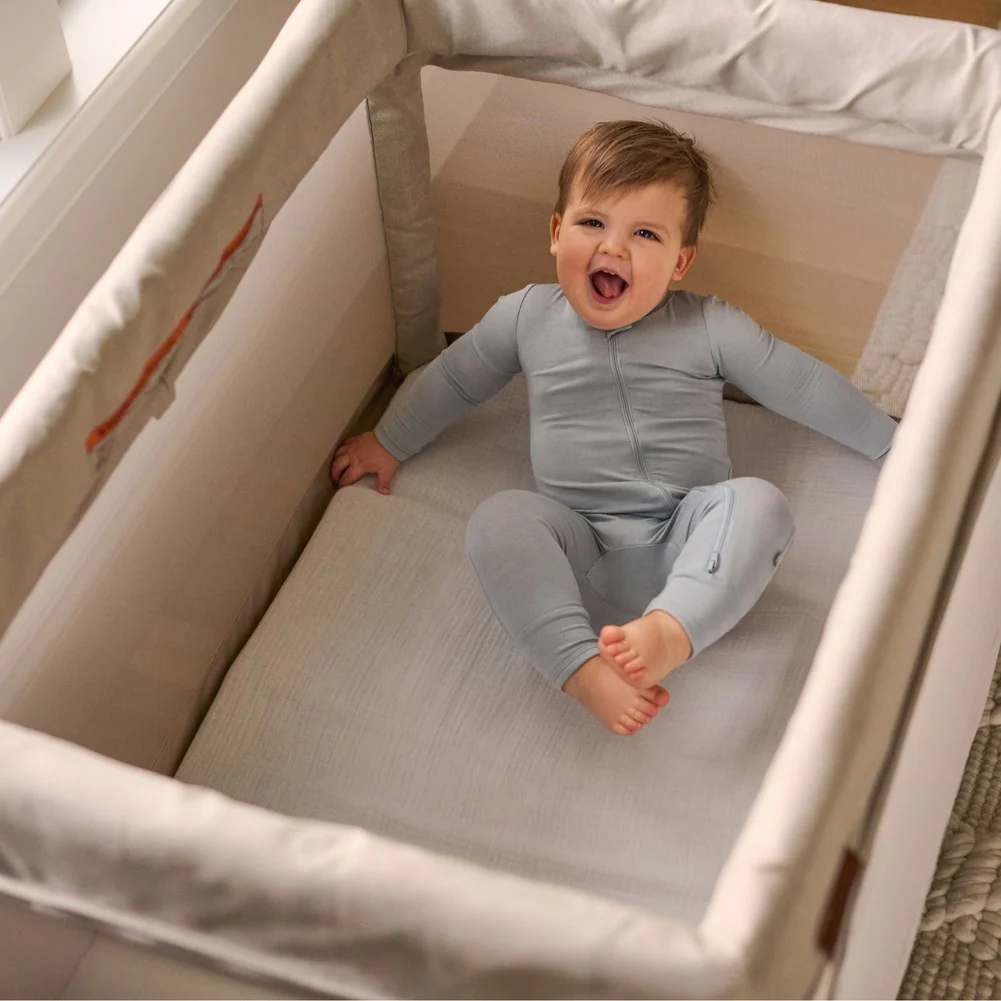 UPPAbaby Remi Organic Cotton Mattress Cover - Image 2